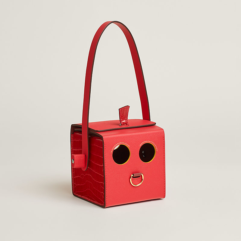 Minaudière cube robot