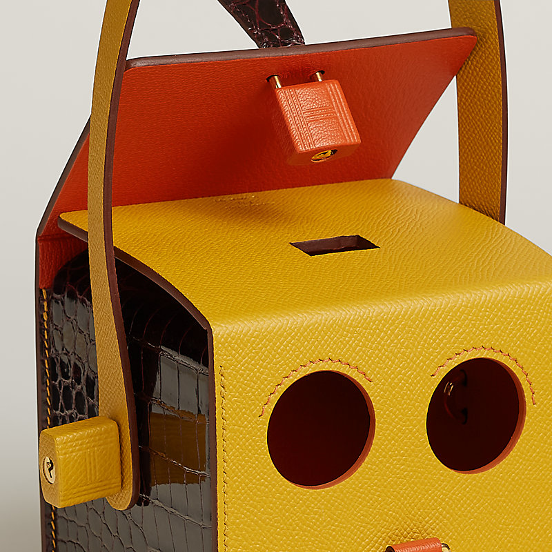 Minaudière "Roboterwürfel"