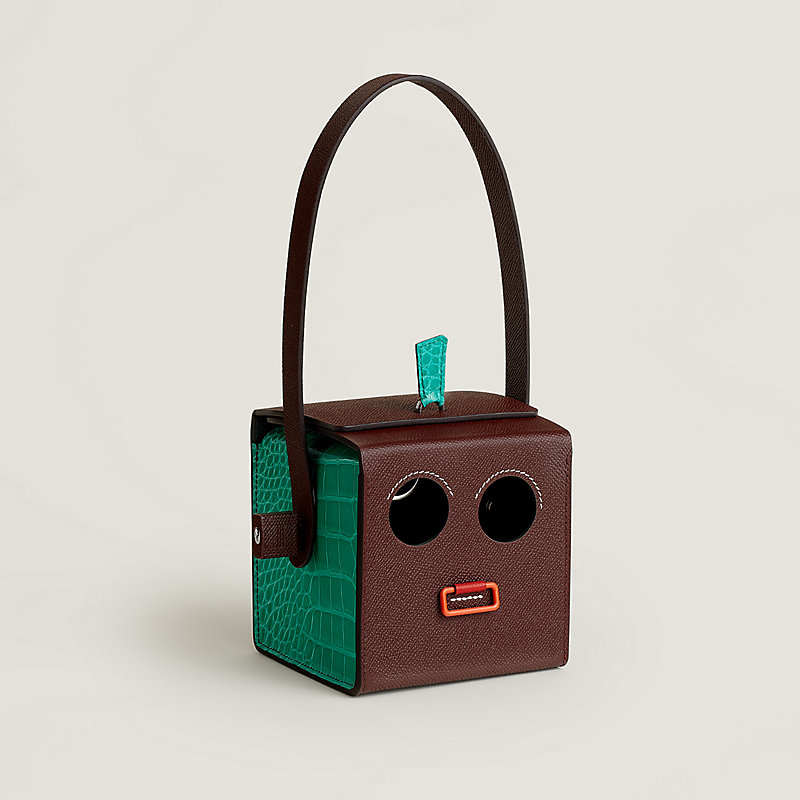 Minaudière "Roboterwürfel"
