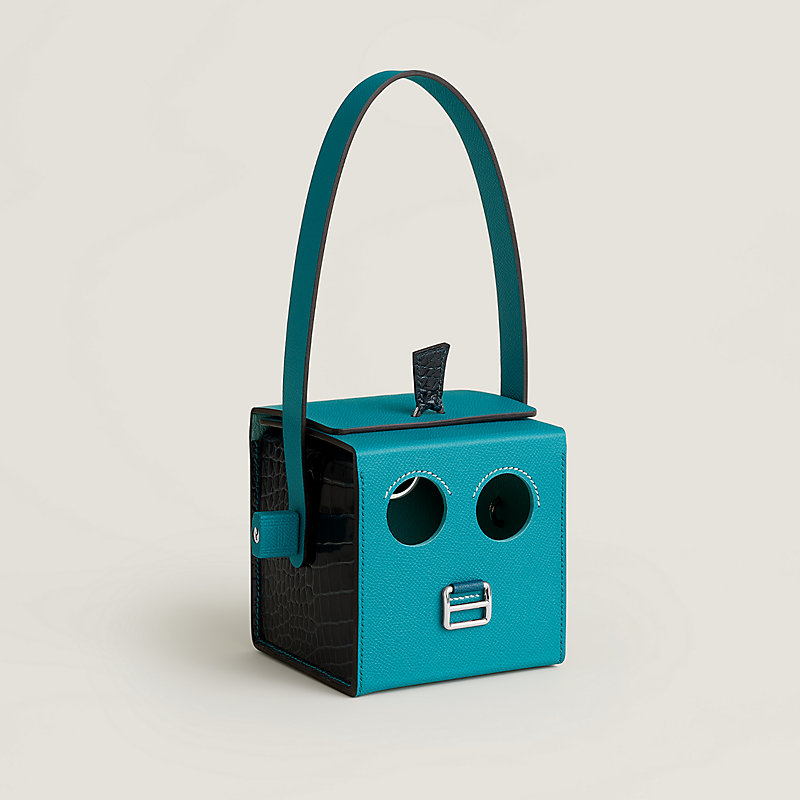 Minaudière "Roboterwürfel"