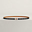 Mini 5382 belt buckle & Hermès sur Mer reversible leather strap 13&nbsp;mm, View: , view 1 of 3