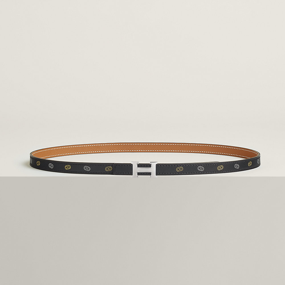 Mini 5382 belt buckle & Hermès sur Mer reversible leather