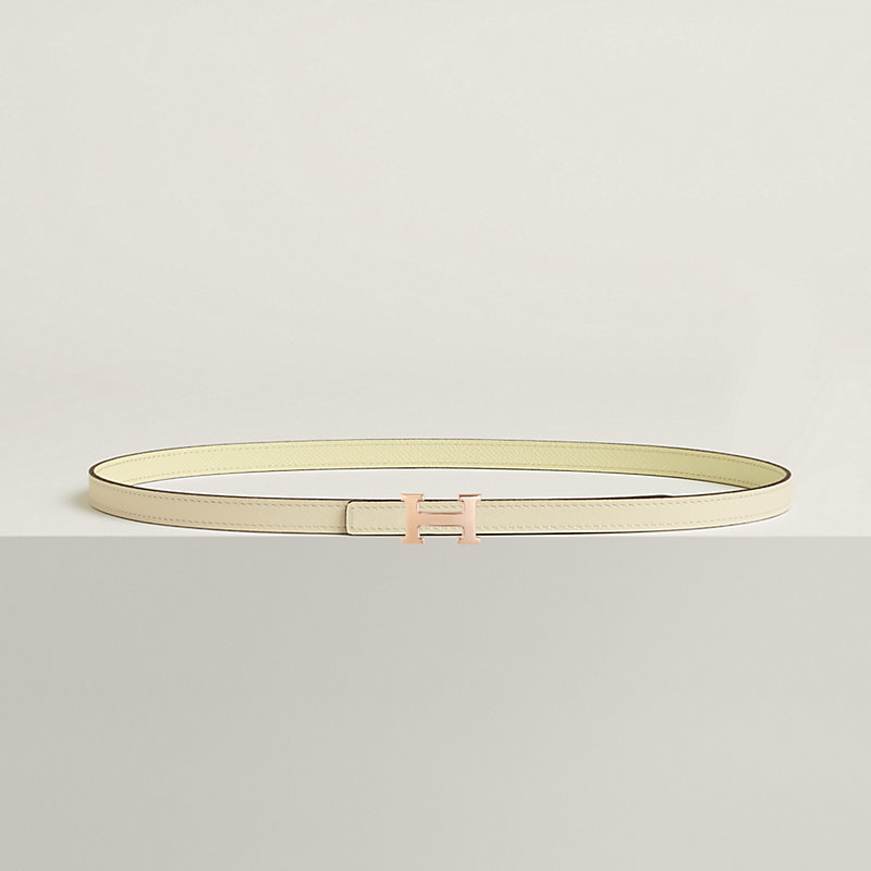 Mini 5382 belt buckle & Reversible leather strap 13 mm