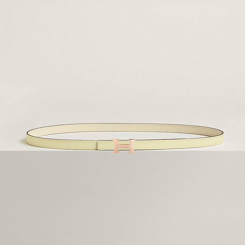 Mini 5382 belt buckle & Reversible leather strap 13 mm