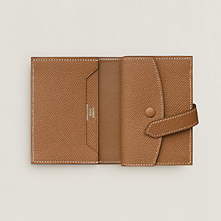 希少☆上品【HERMES】Mini-Brieftasche Bearn Bearn mini monochrome wallet | Hermès USA