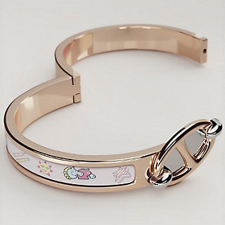 HERMES ミニ クリック ファニー アイスクリーム★ Mini Clic Chaine d'Ancre Funny Ice Cream bracelet | Hermès USA