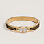 Mini Clic Chaine d'Ancre Hermès Sellier bracelet, View: front, front, view 1 of 4