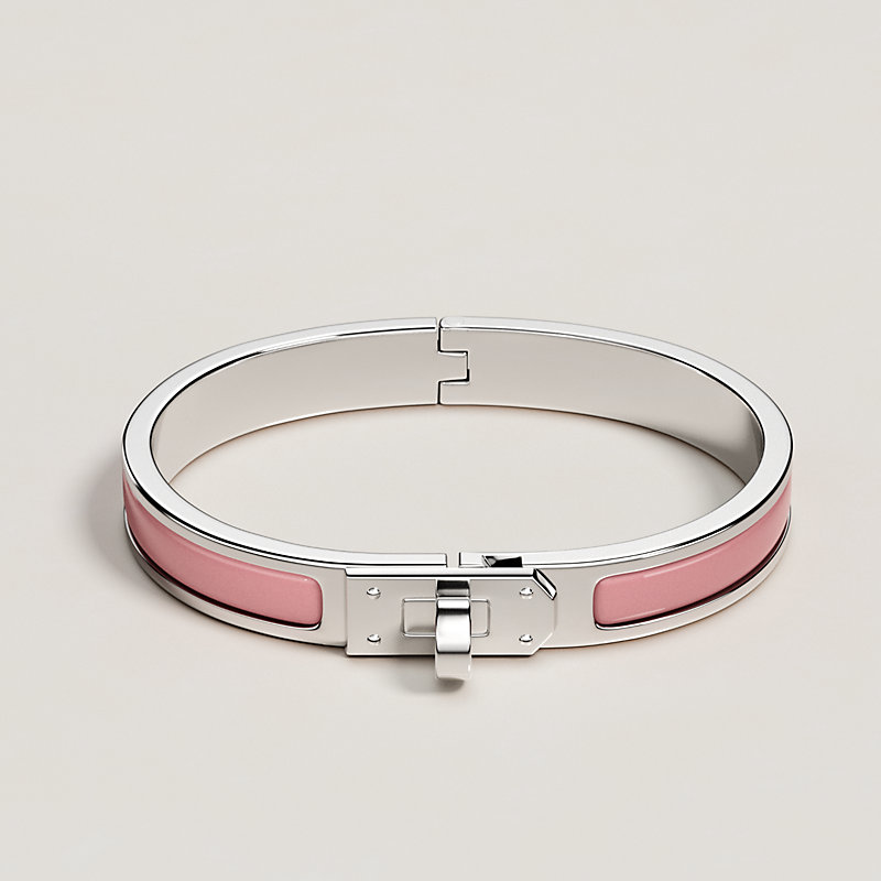 Mini Clic Kelly bracelet - Pink | Hermès USA