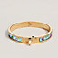 View: front, Mini Clic Kelly Hermès Flagship bracelet