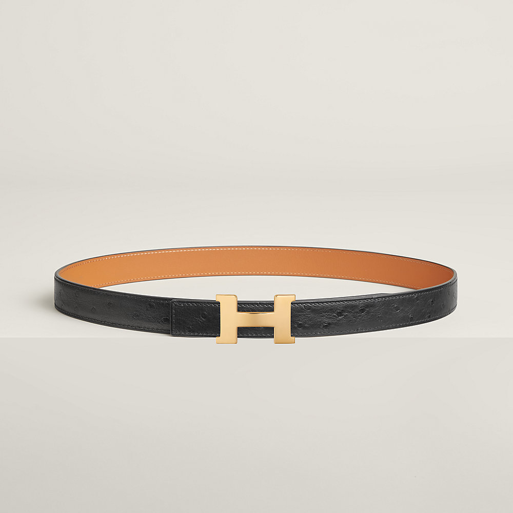 Hermès mini Constance belt Hermès Reversible 24 mm Mini Constance Belt Kit - Black  main image 4