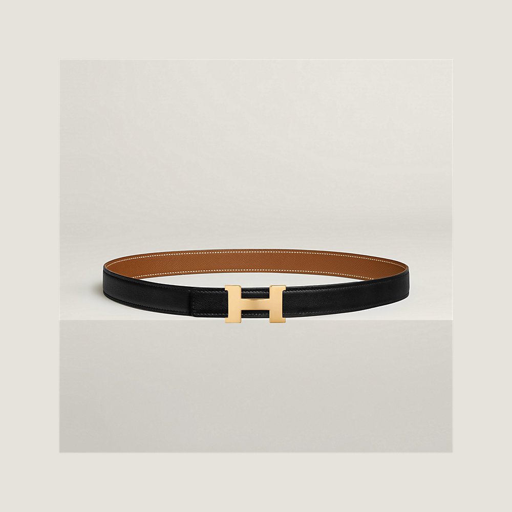 Mini Constance belt buckle & Reversible leather strap 24 mm | Hermès USA