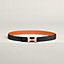 Mini Constance belt buckle & Reversible leather strap 24 mm, view 1 of 3