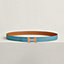 Mini Constance Guillochee belt buckle & Bandana leather strap 24&nbsp;mm, View: , view 1 of 3