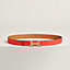 Mini Constance Guillochee belt buckle & Reversible leather strap 24&nbsp;mm, View: , view 2 of 3