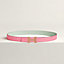 Mini Constance Guillochee belt buckle & Reversible leather strap 24&nbsp;mm, View: , view 2 of 3