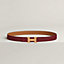 Mini Constance Guillochee belt buckle & Reversible leather strap 24&nbsp;mm, View: , view 1 of 3