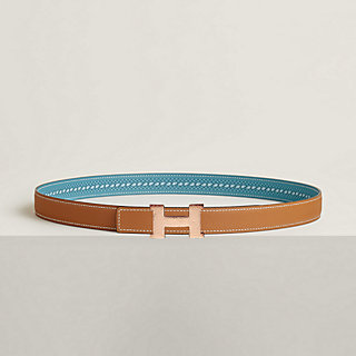 Mini Constance Martelee belt buckle & Bandana leather strap  display picture 2