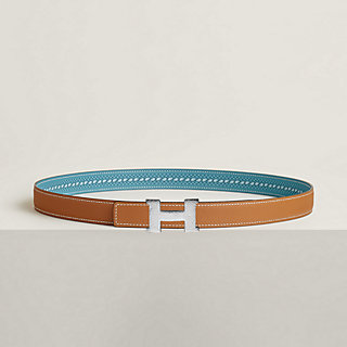 Mini Constance Martelee belt buckle & Bandana leather strap  display picture 1