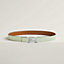 View: , Mini Constance Martelee belt buckle & Reversible leather strap 24 mm