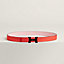 Mini Constance So Black belt buckle & Hermès sur Mer reversible leather strap 24&nbsp;mm, View: , view 2 of 2