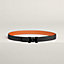 Mini Constance So Black belt buckle & Reversible leather strap 24 mm, view 1 of 2