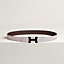 Mini Constance So Black belt buckle & Reversible leather strap 24&nbsp;mm, View: , view 2 of 2