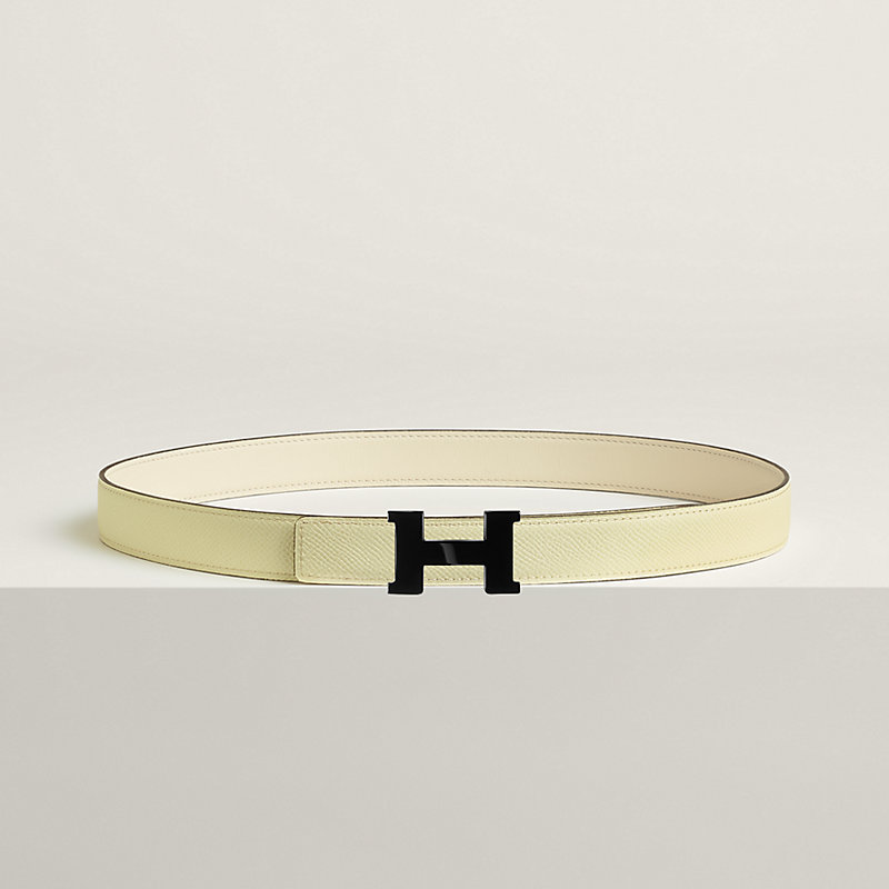 Mini Constance So Black belt buckle & Reversible leather strap 24 mm