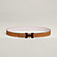 View: , Mini Constance So Black belt buckle & Reversible leather strap 24 mm
