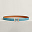 Mini H belt buckle & Bandana leather strap 24&nbsp;mm, View: , view 1 of 3