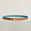 Mini H belt buckle & Bandana leather strap 24&nbsp;mm, View: , view 2 of 3
