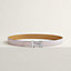Mini H belt buckle & Bandana leather strap 24&nbsp;mm, View: , view 1 of 3