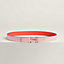 Mini H belt buckle & Hermès sur Mer reversible leather strap 24&nbsp;mm, View: , view 1 of 3