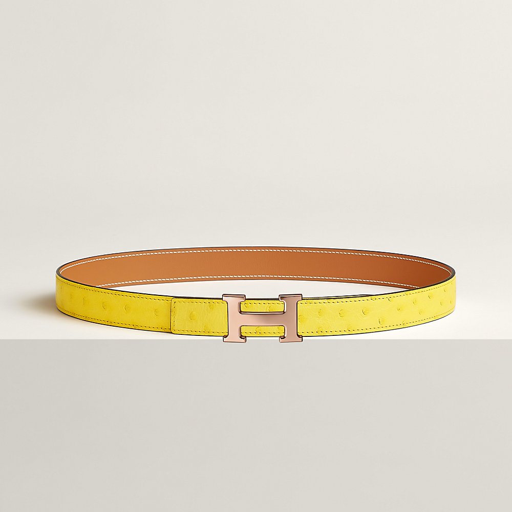 Mini H belt buckle & Leather strap 24 mm | Hermès Thailand