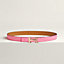 Mini H belt buckle & Leather strap 24&nbsp;mm, View: , view 1 of 2