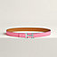 Mini H belt buckle & Leather strap 24&nbsp;mm, View: , view 1 of 2