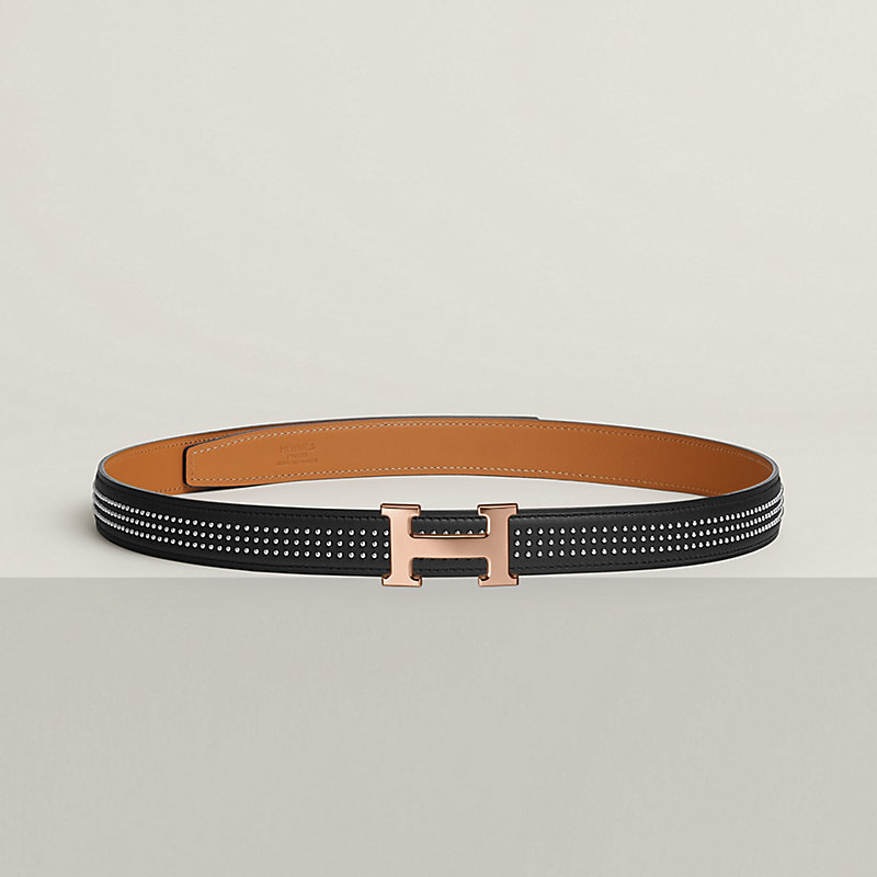 Mini H belt buckle & Leather strap 24 mm | Hermès USA