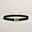 Mini H belt buckle & Leather strap 24&nbsp;mm, View: , view 1 of 2