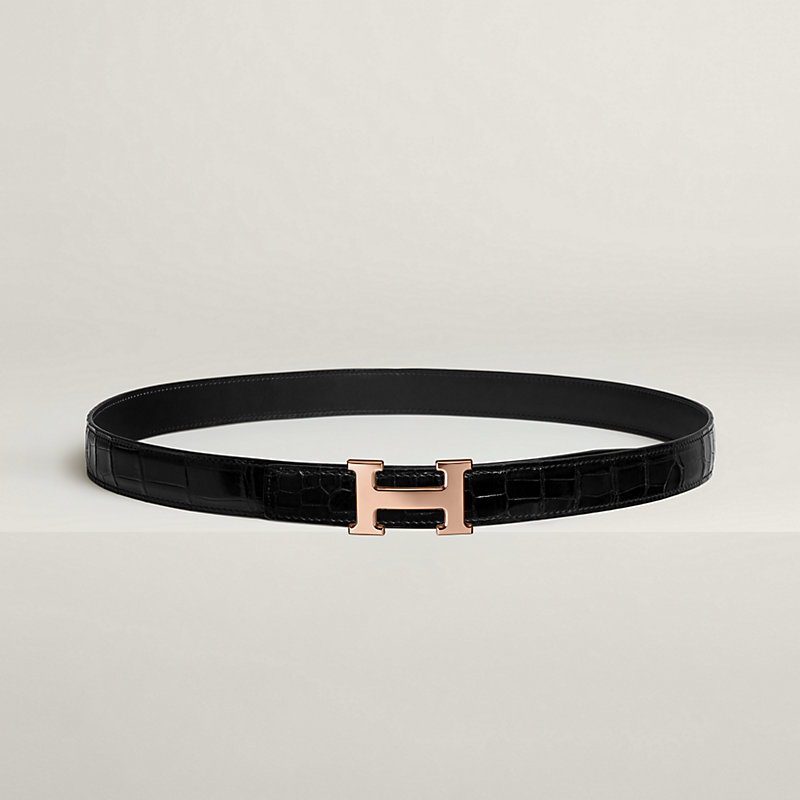 人気☆選べる【HERMES】リバーシブルベルト ミニ 24mm ベルトバックル-《マイh》-