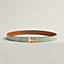 Mini H belt buckle & Leather strap 24&nbsp;mm, View: , view 1 of 2
