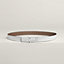 Mini H Disco belt buckle & Reversible leather strap 24&nbsp;mm, View: , view 2 of 2