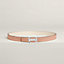 Mini H Disco belt buckle & Reversible leather strap 24&nbsp;mm, View: , view 1 of 2
