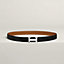 Mini H Disco belt buckle & Reversible leather strap 24&nbsp;mm, View: , view 1 of 2