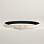Mini H Disco belt buckle & Reversible leather strap 24&nbsp;mm, View: , view 1 of 3