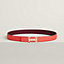 Mini H Disco belt buckle & Reversible leather strap 24&nbsp;mm, View: , view 2 of 3