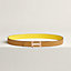 Mini H Disco belt buckle & Reversible leather strap 24&nbsp;mm, View: , view 1 of 3