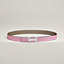 Mini H Disco belt buckle & Reversible leather strap 24&nbsp;mm, View: , view 2 of 2