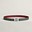 Mini H Disco belt buckle & Reversible leather strap 24&nbsp;mm, View: , view 2 of 2