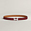 Mini H Disco belt buckle & Reversible leather strap 24&nbsp;mm, View: , view 1 of 2