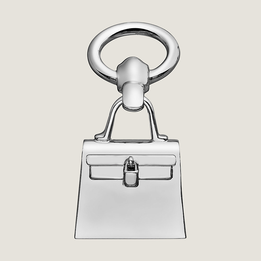 Hermes Mini Kelly Twilly Ring Palladium