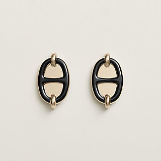 Hermes hoop earrings discount